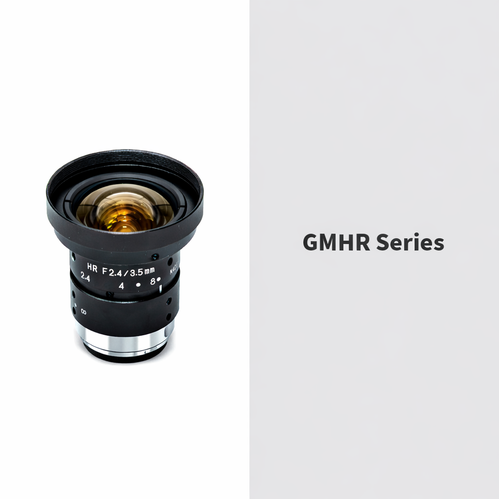 Fixed Focal Lens, 3.5mm, 1.5MP, 1/2in, f/2.4-16, C Mount, Japanese Engineered - GOYO GMHR23524MCN