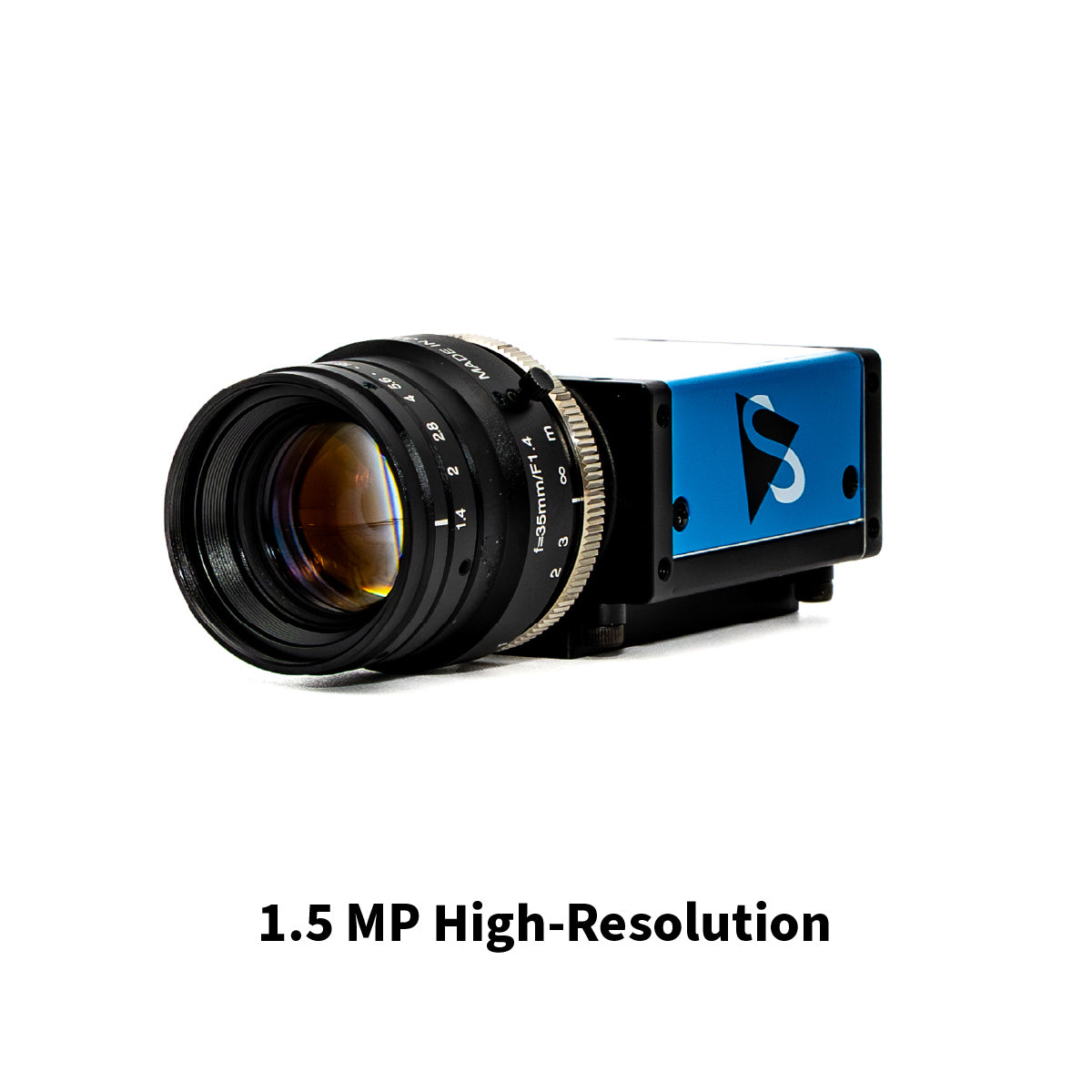 GOYO - GMHR43514MCN, 35mm, 1.5MP, 1in, f/1.4-16, Fixed Focal Lens, C Mount
