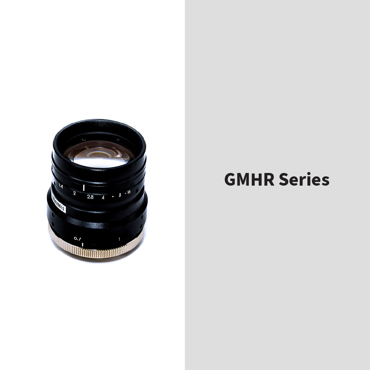 GOYO - GMHR45014MCN, 50mm, 1.5MP, 1in, f/1.4-16, Fixed Focal Lens, C Mount