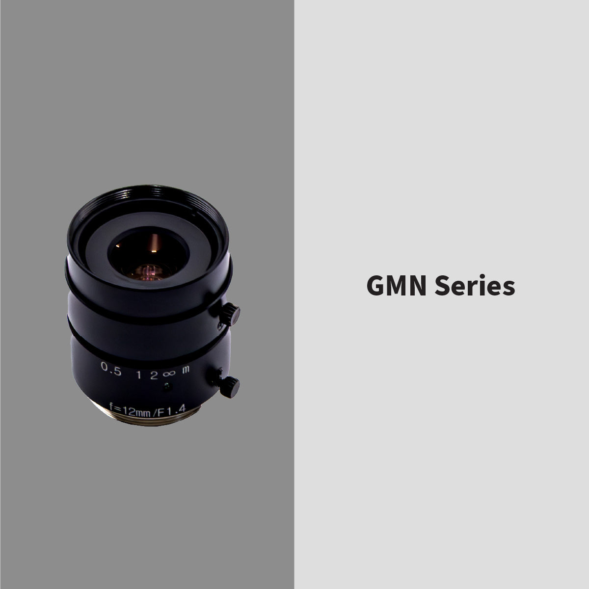 GOYO - GMN31214MCN-1, 12mm, 2/3in, f/1.4-16, Fixed Focal Lens, C Mount
