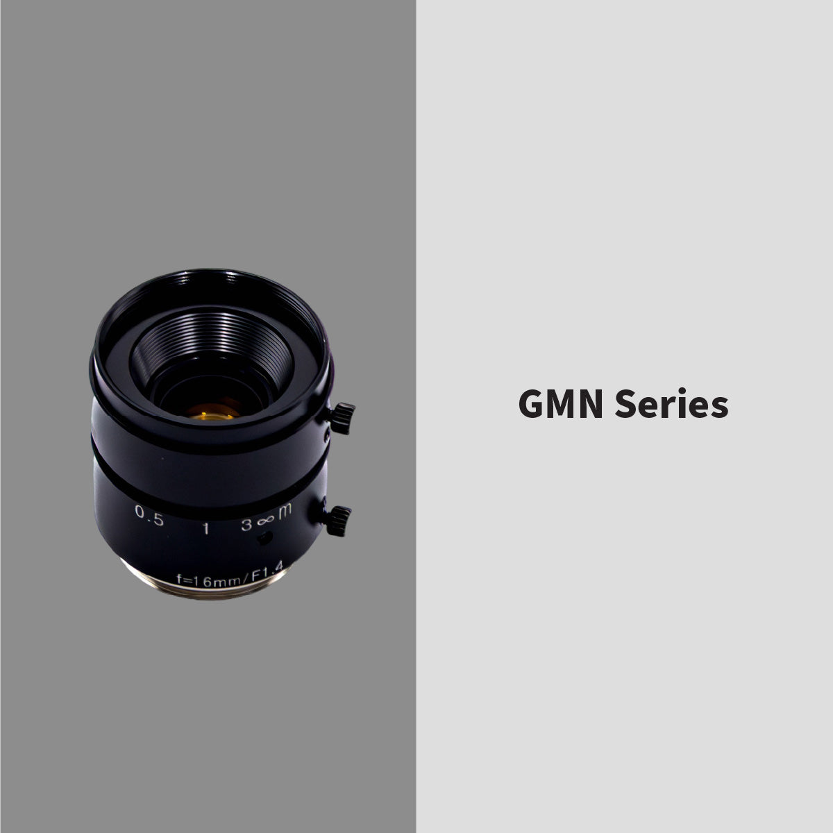 GOYO - GMN31614MCN-1, 16mm, 2/3in, f/1.4-16, Fixed Focal Lens, C Mount