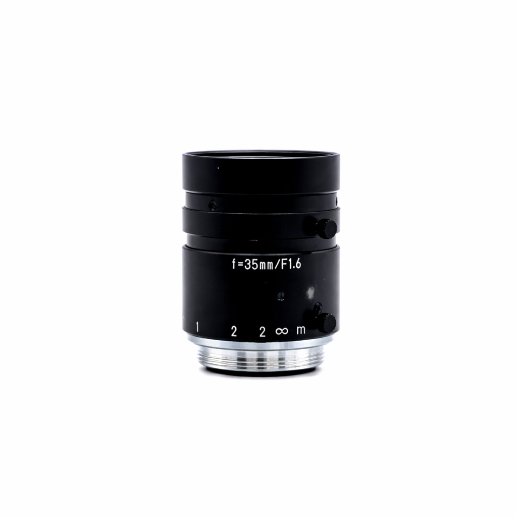 Fixed Focal Lens, 35mm, 2/3in, f/1.6-16, C Mount, Japanese Engineered - GOYO GMN33516MCN-1