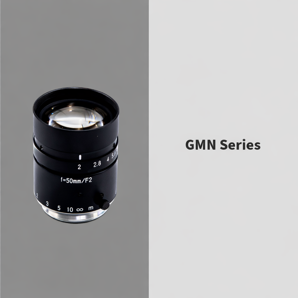 Fixed Focal Lens, 50mm, 2/3in, f/2.0-16, C Mount, Japanese Engineered - GOYO GMN35020MCN-1