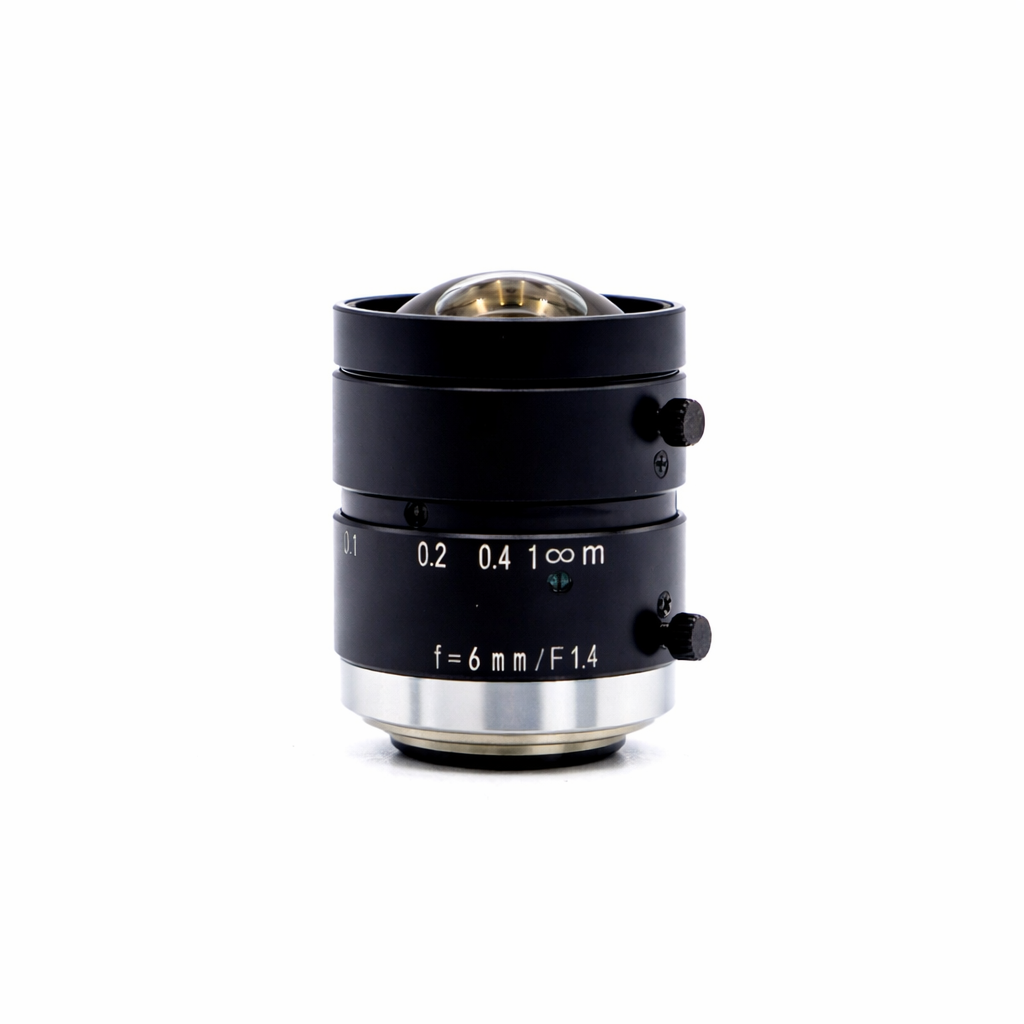 Fixed Focal Lens, 6mm, 2/3in, f/1.4-16, C Mount, Japanese Engineered - GOYO GMN36014MCN-1