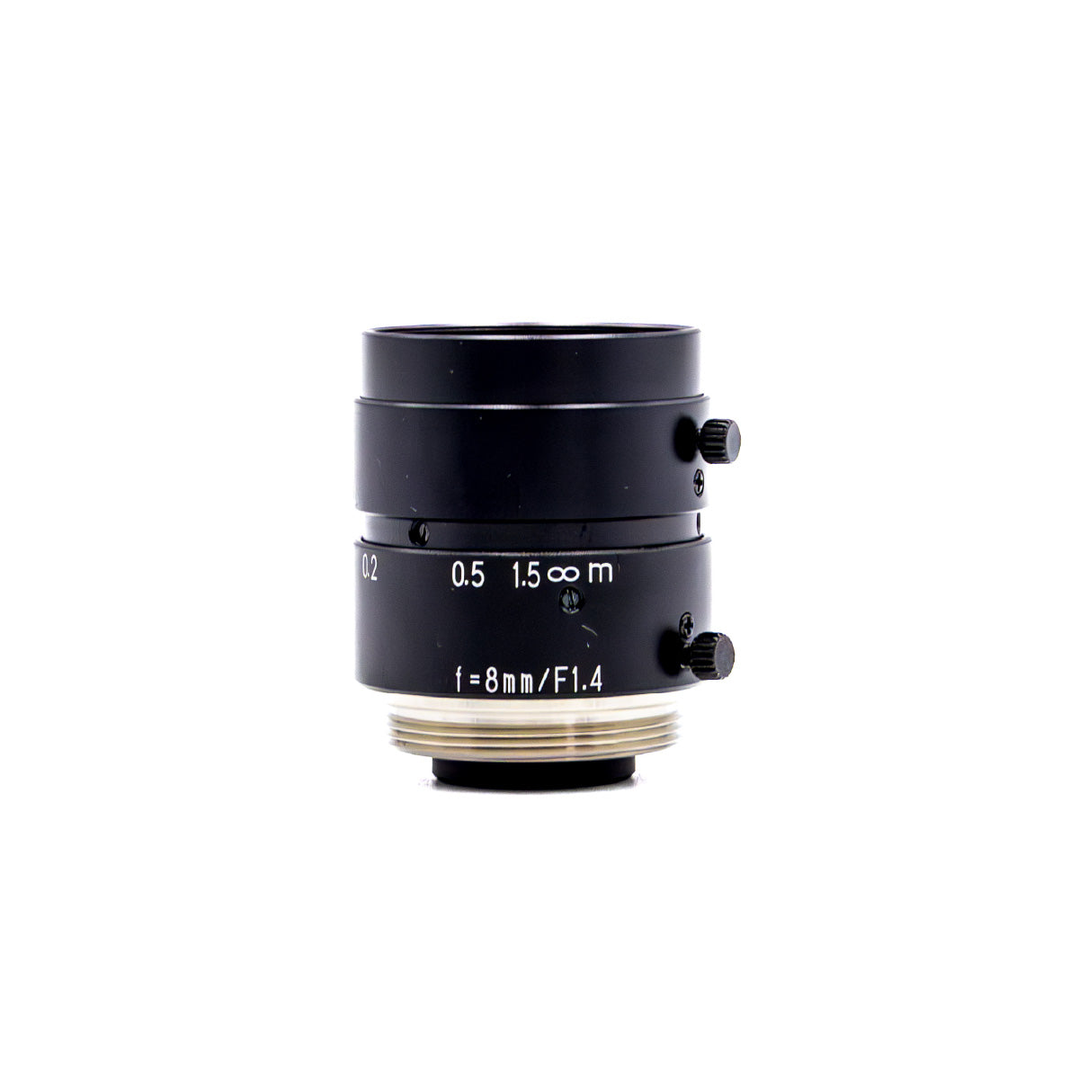 GOYO - GMN38014MCN-1, 8mm, 2/3in, f/1.4-16, Fixed Focal Lens, C Mount