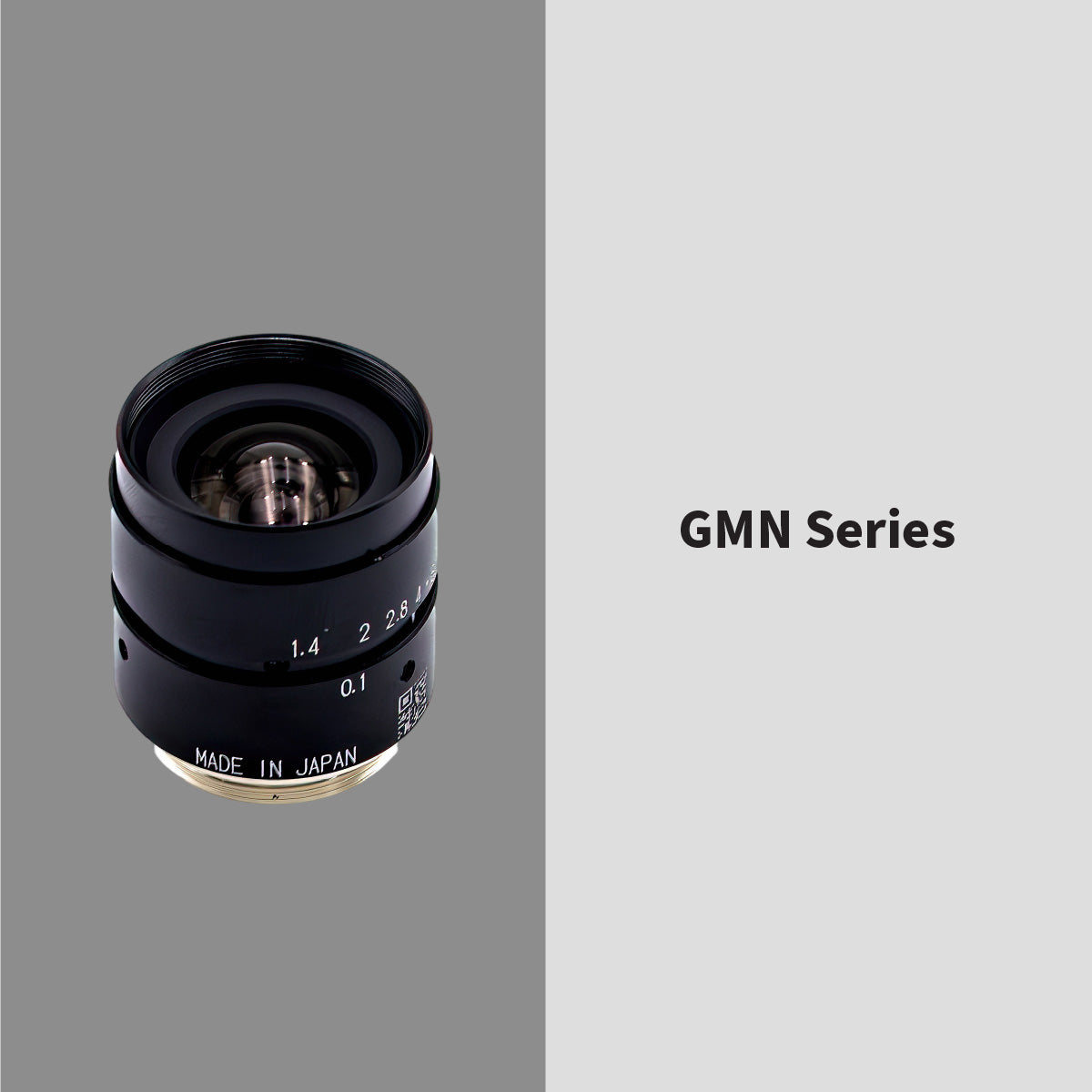GOYO - GMN38014MCN-1, 8mm, 2/3in, f/1.4-16, Fixed Focal Lens, C Mount