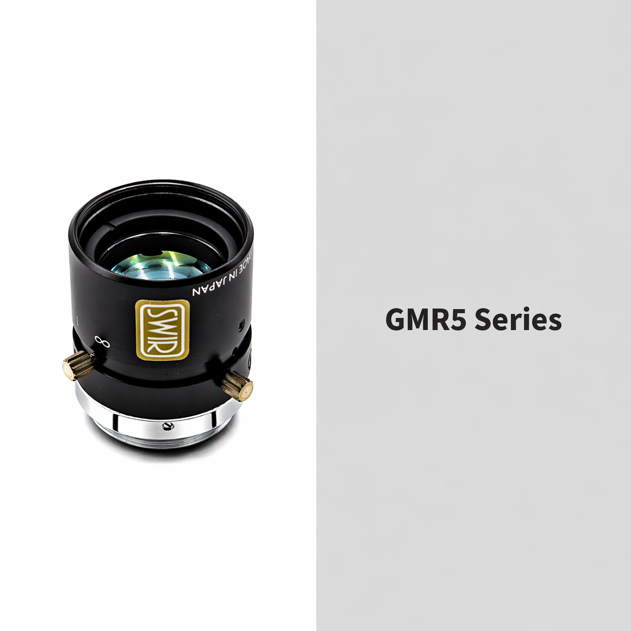 Fixed Focal Lens, 25mm, 2/3in, f/1.4-16, C Mount, Japanese Engineered - GOYO GMR5HR32514MCN-SWIR