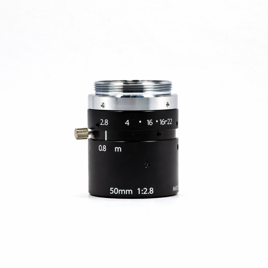 Fixed Focal Lens, 50mm, 5MP, 2/3in, f/2.8-22, C Mount, Japanese Engineered - GOYO GMR5HR35028MCN
