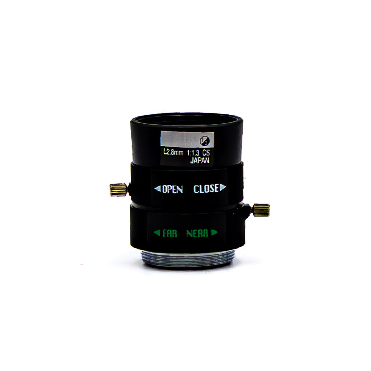 GOYO - GMT12813S, 2.8mm, 1/3in, f/1.3, Fixed Focal Lens, CS Mount
