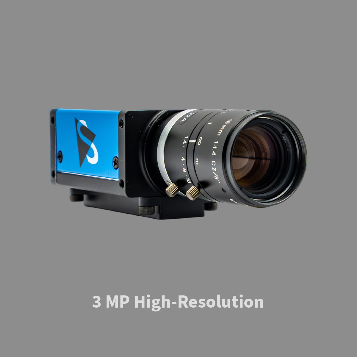 GOYO - GMTHR31614MCN, 16.2mm, 3MP, 2/3in, f/1.45-16, Fixed Focal Lens, C Mount