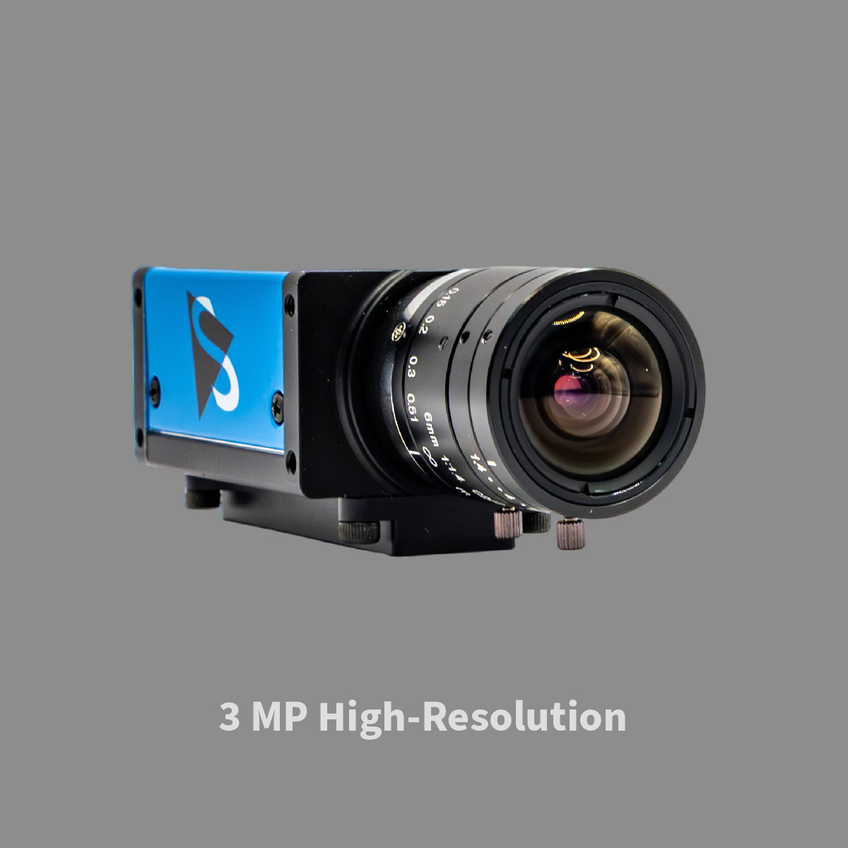 GOYO - GMTHR36014MCN, 6mm, 3MP, 2/3in, f/1.4-16, Fixed Focal Lens, C Mount