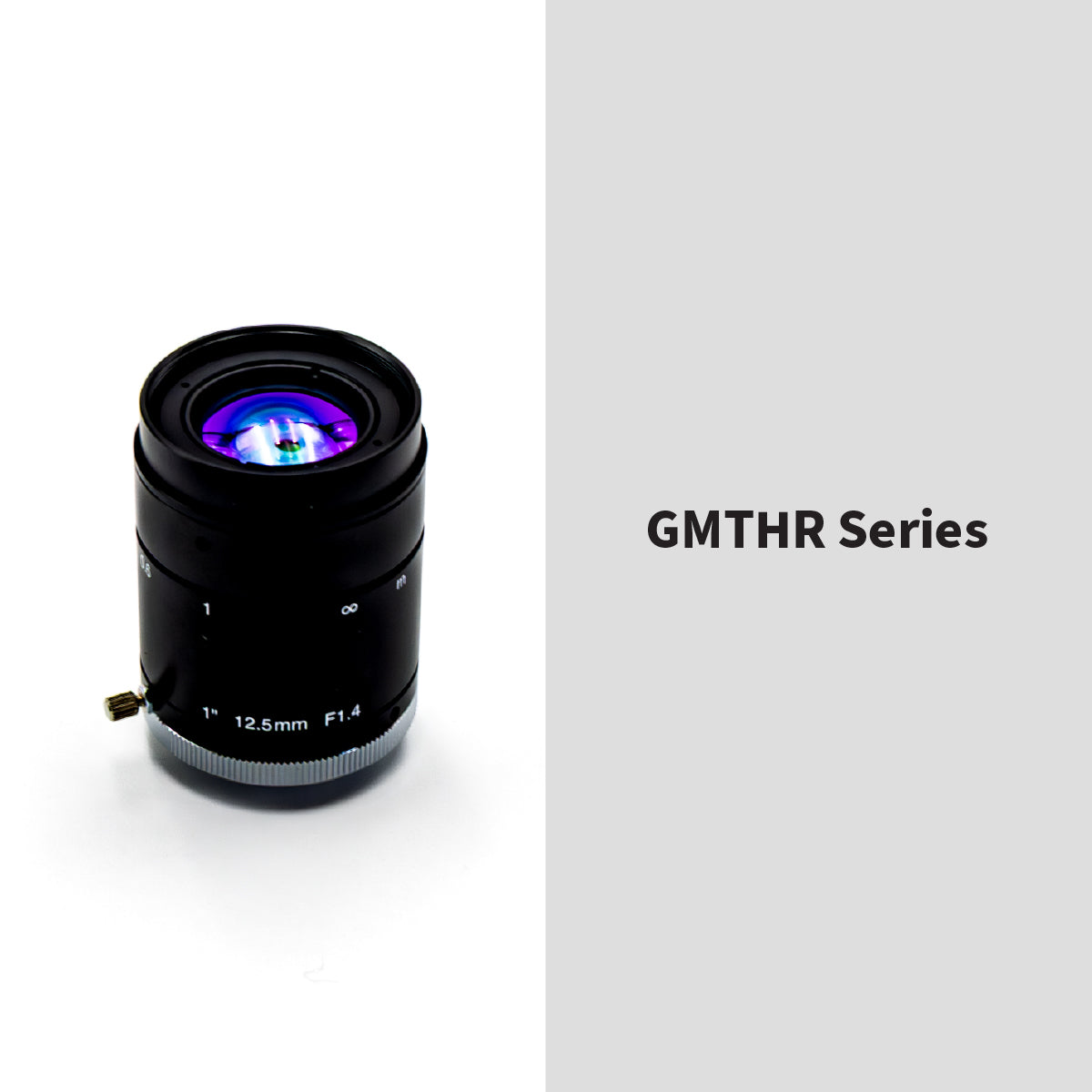 GOYO - GMTHR412514MCN-1-SWIR, 12.5mm, 1in, f/1.4-22, Fixed Focal Lens, C Mount