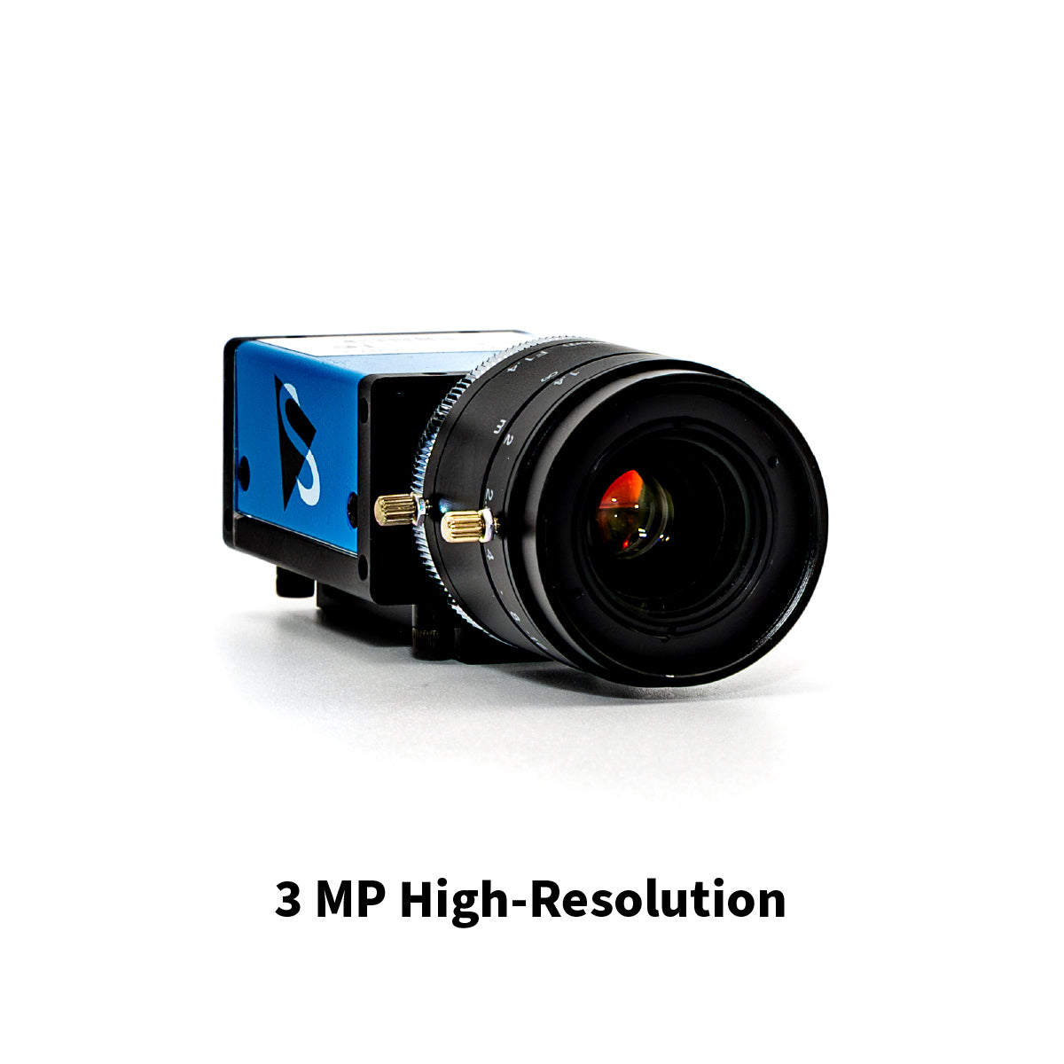 GOYO - GMTHR41614MCN, 16mm, 3MP, 1in, f/1.4-22, Fixed Focal Lens, C Mount