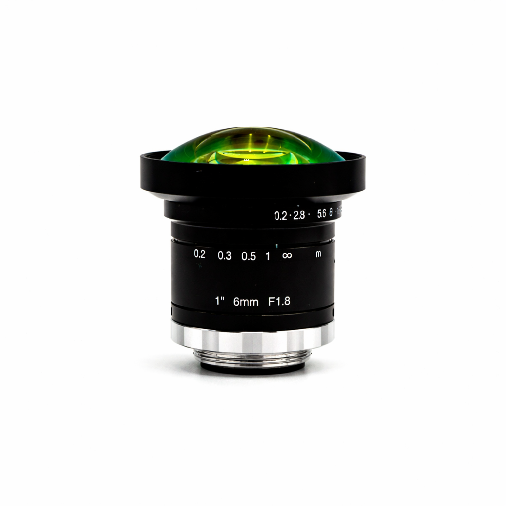 Fixed Focal Lens, 6mm, 1in, f/1.8-22, C Mount, Japanese Engineered - GOYO GMTHR46018MCN-SWIR