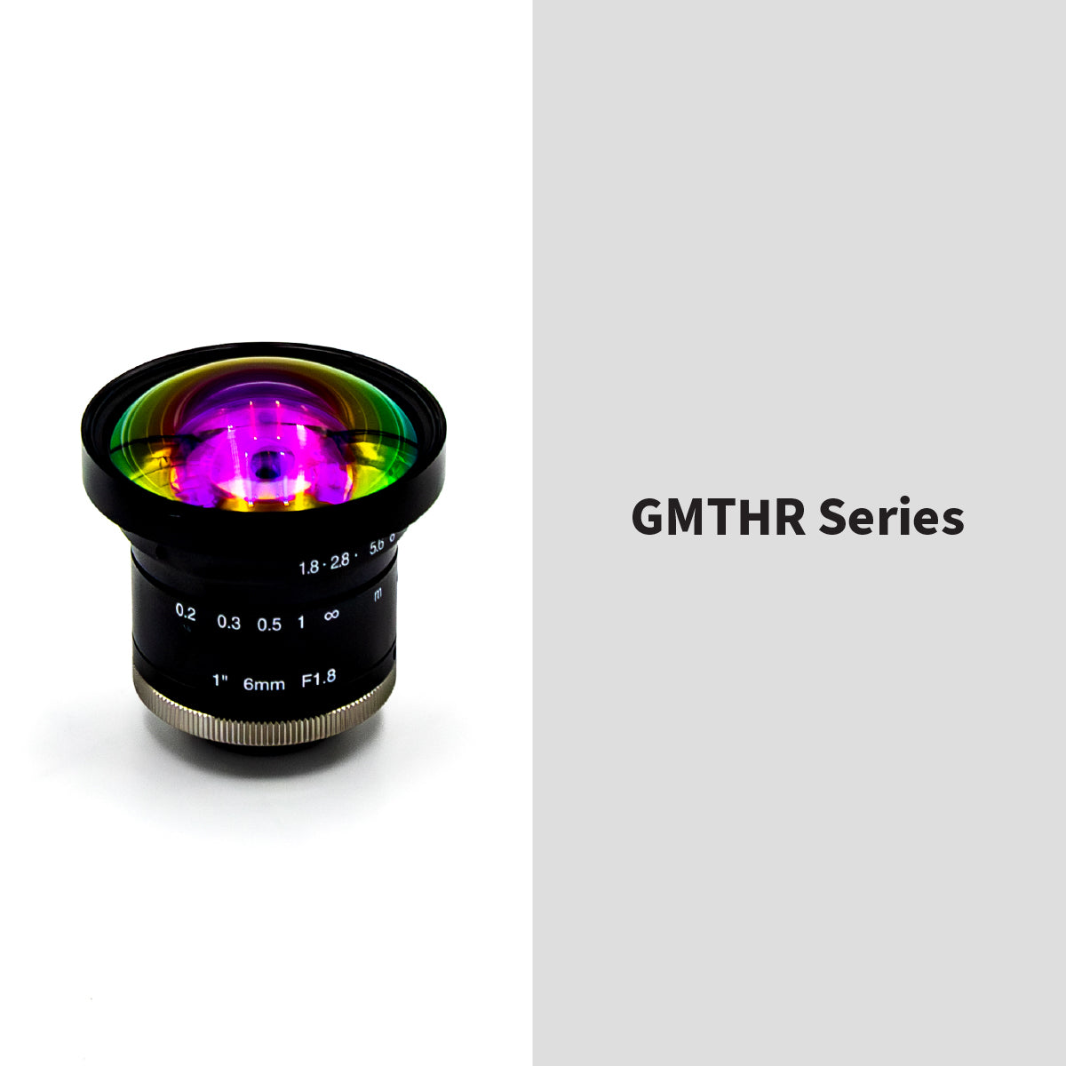 GOYO - GMTHR46018MCN-SWIR, 6mm, 1in, f/1.8-22, Fixed Focal Lens, C Mount