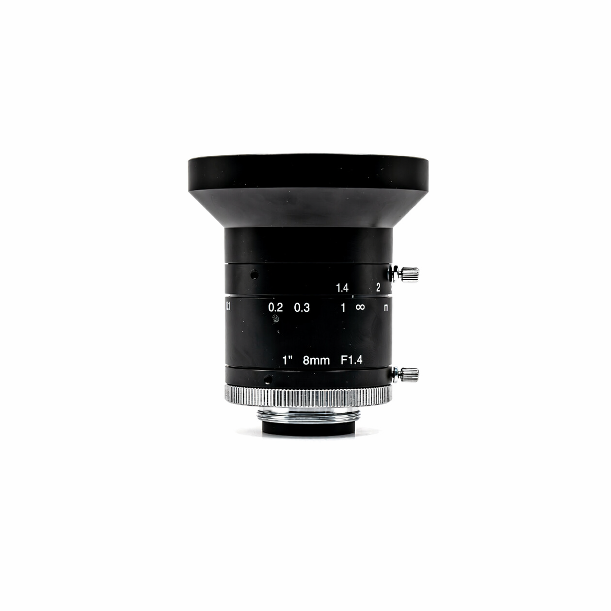 Fixed Focal Lens, 8mm, 3MP, 1in, f/1.4-16, C Mount, Japanese Engineered - GOYO GMTHR48014MCN