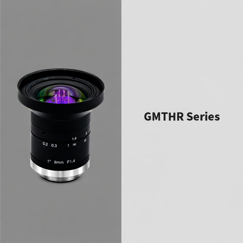 Fixed Focal Lens, 8mm, 1in, f/1.4-22, C Mount, Japanese Engineered - GOYO GMTHR48014MCN-1-SWIR