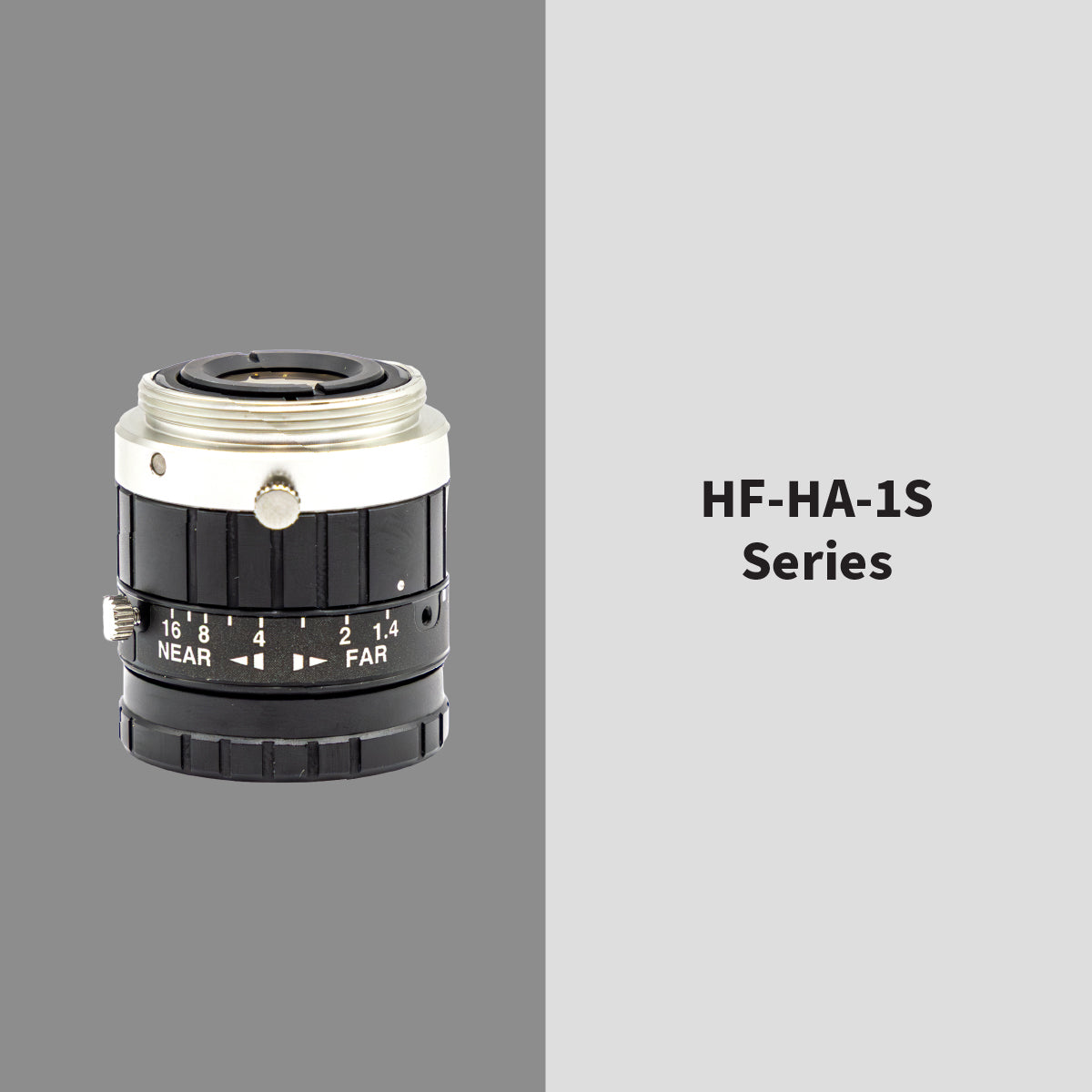 High-Resolution Lens, 25mm, 1.5MP, 2/3″, f/1.4-16, Manual Iris, C-Mount – Fujinon HF25HA‑1S