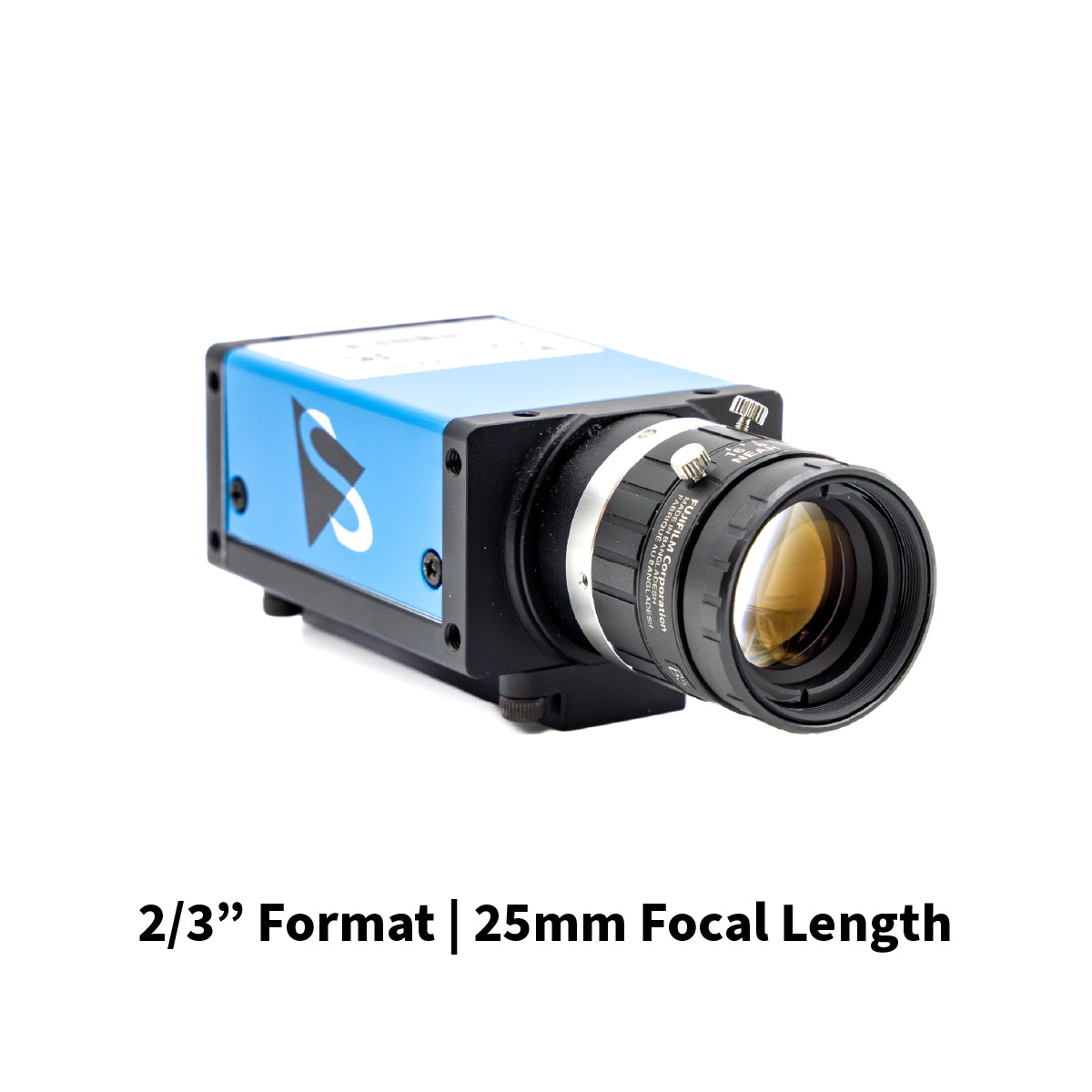 High-Resolution Lens, 25mm, 1.5MP, 2/3″, f/1.4-16, Manual Iris, C-Mount – Fujinon HF25HA‑1S