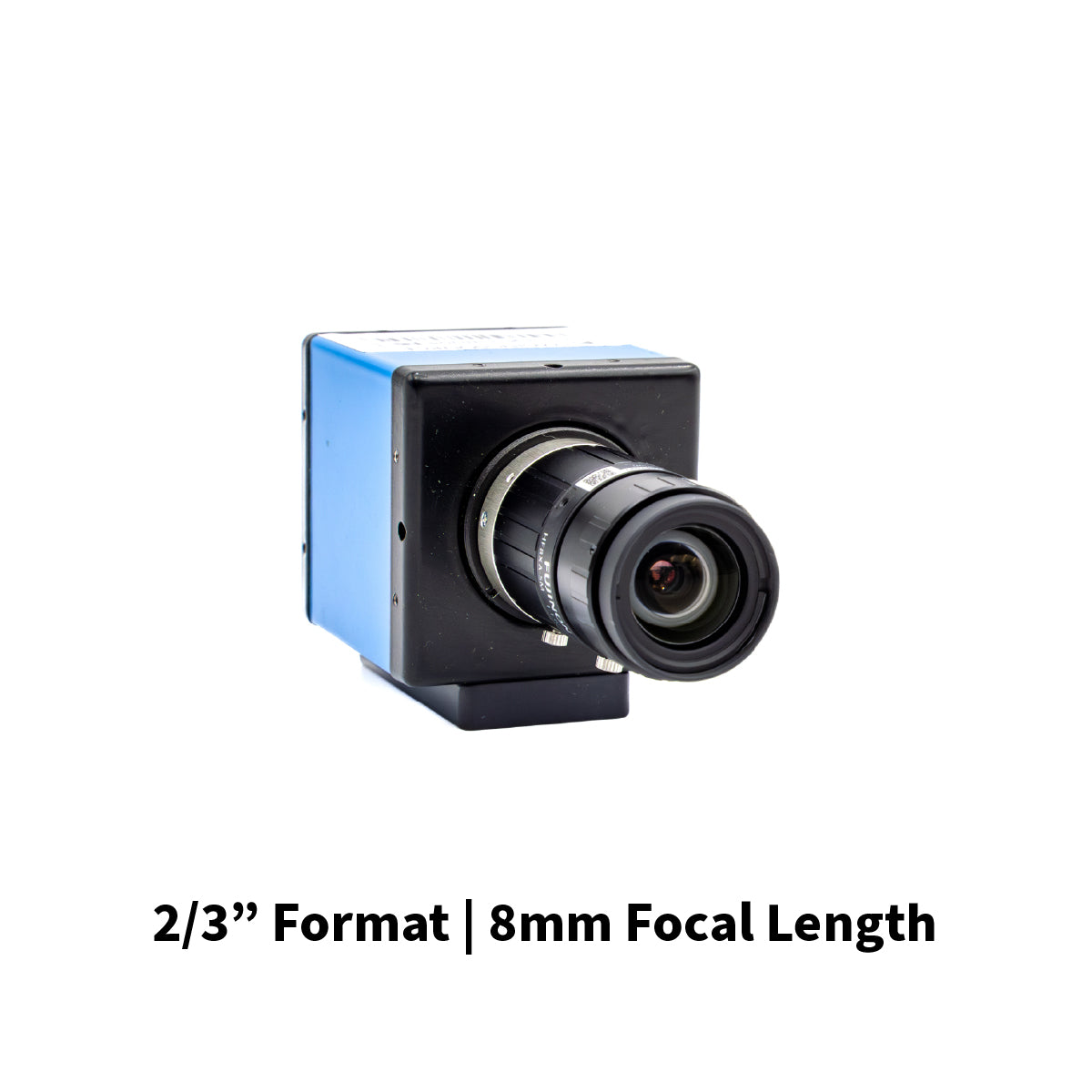High-Resolution Lens, 8mm, 5MP, 2/3″, f/1.6-16, Manual Iris, C-Mount – Fujinon HF8XA‑5M