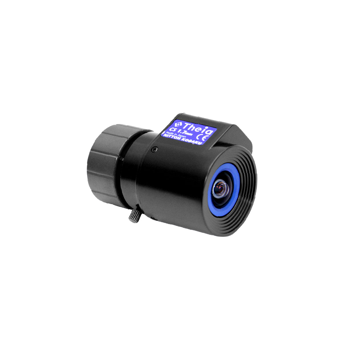 Theia – SY110A 1.7mm, 3MP, 1/2.5in, f/1.8-Close, Day/Night, Ultra-Wide, Low-Distortion Lens, DC Auto Iris, CS Mount