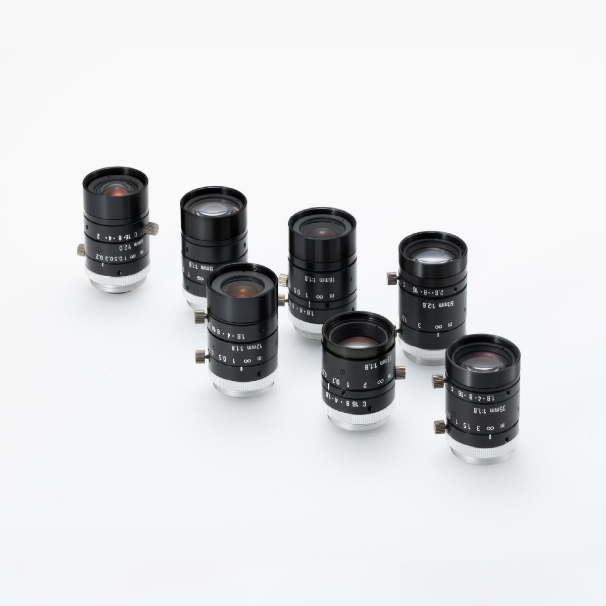 Fixed Focal Lens, 50mm, 2.2MP, 2/3in, f/2.6, C-Mount, VS-VM Series – VS Technology VS-5026VM